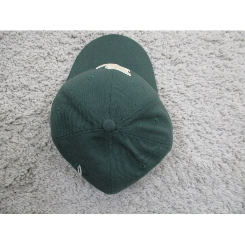 Baylor Bears Hat Cap Mens Green Fitted Nike Lightweight Football Logo Casual A3